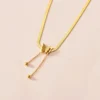 Vintage Butterfly Necklace - Image 2